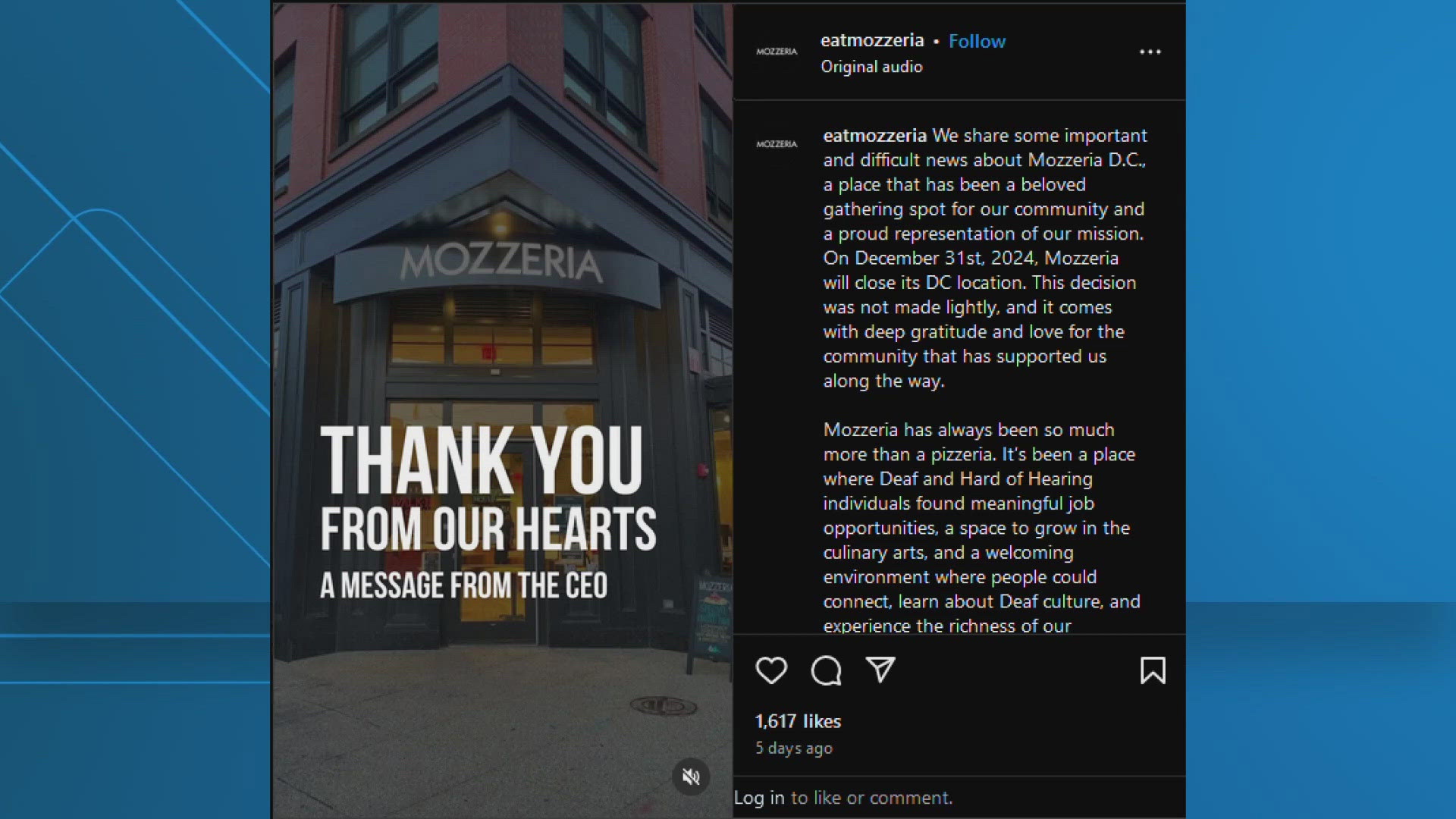 First Deaf Owned Pizzeria In DC Closing Down Wusa9