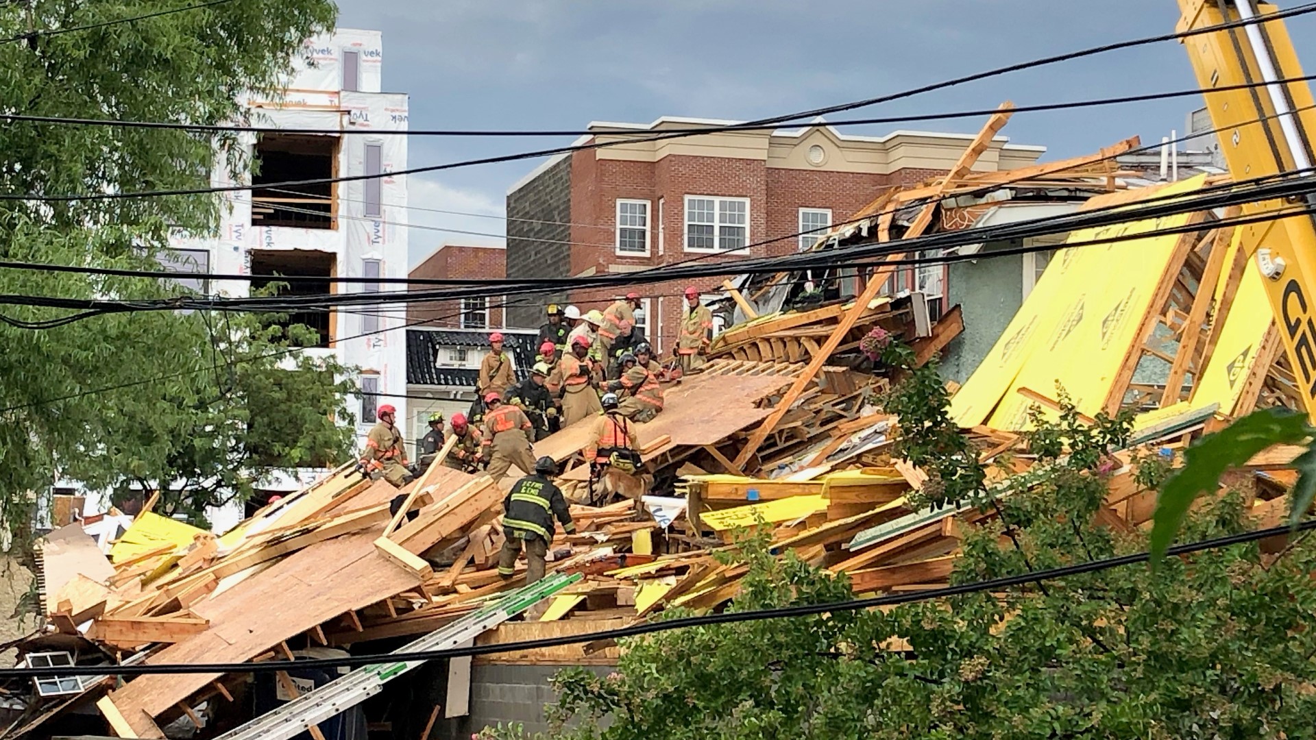 DC Fire Major Building Collapse In Northwest DC 1 Injured Wusa9