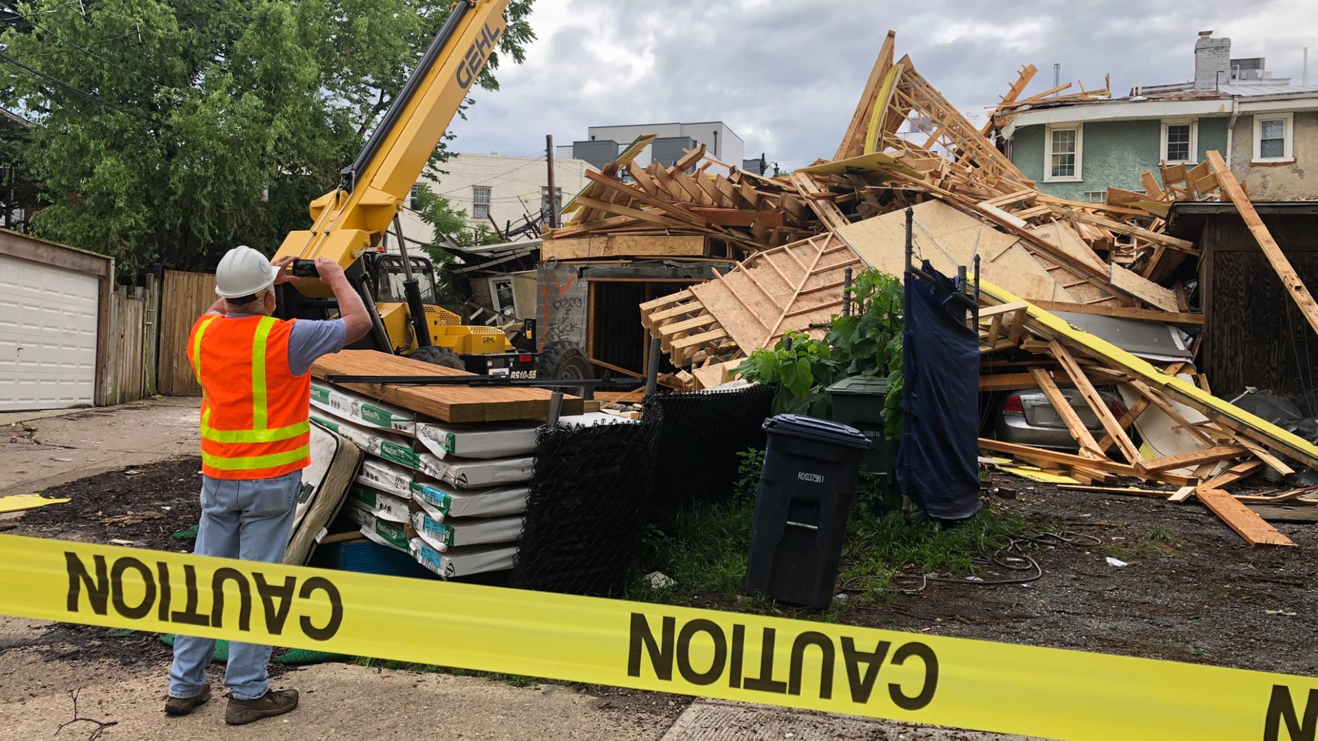 DC Fire Major Building Collapse In Northwest DC 1 Injured Wusa9