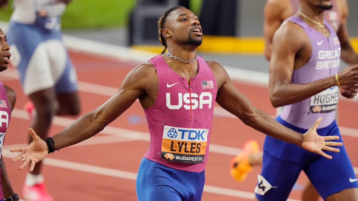 Noah Lyles Wins Third Straight World Championship At Meters Wusa