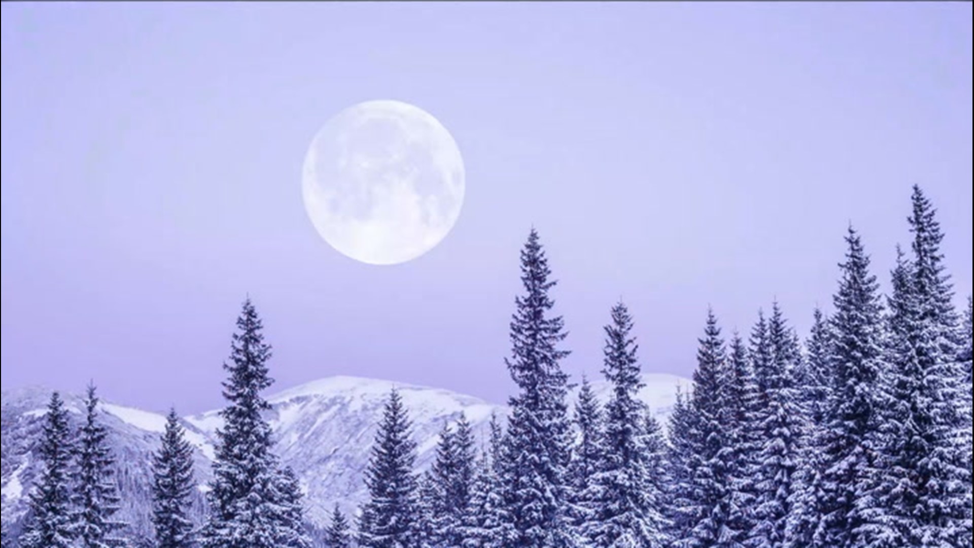 The night sky lights up to mark the end of February with the rise of the Snow Moon on Feb. 26.