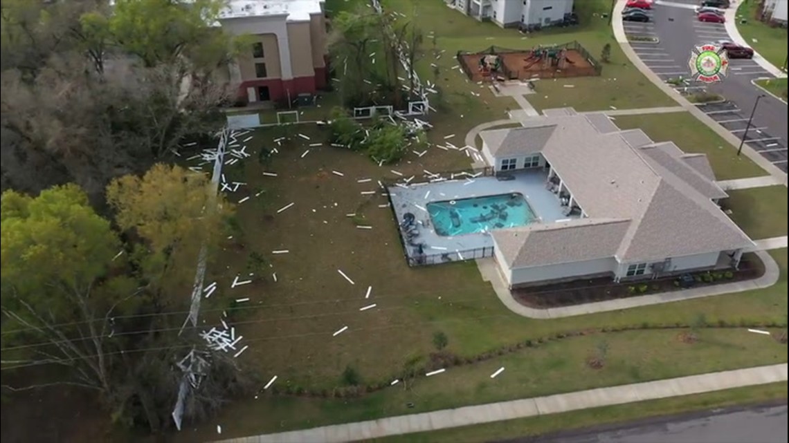 Storm leaves trail of damage in Florida | wusa9.com