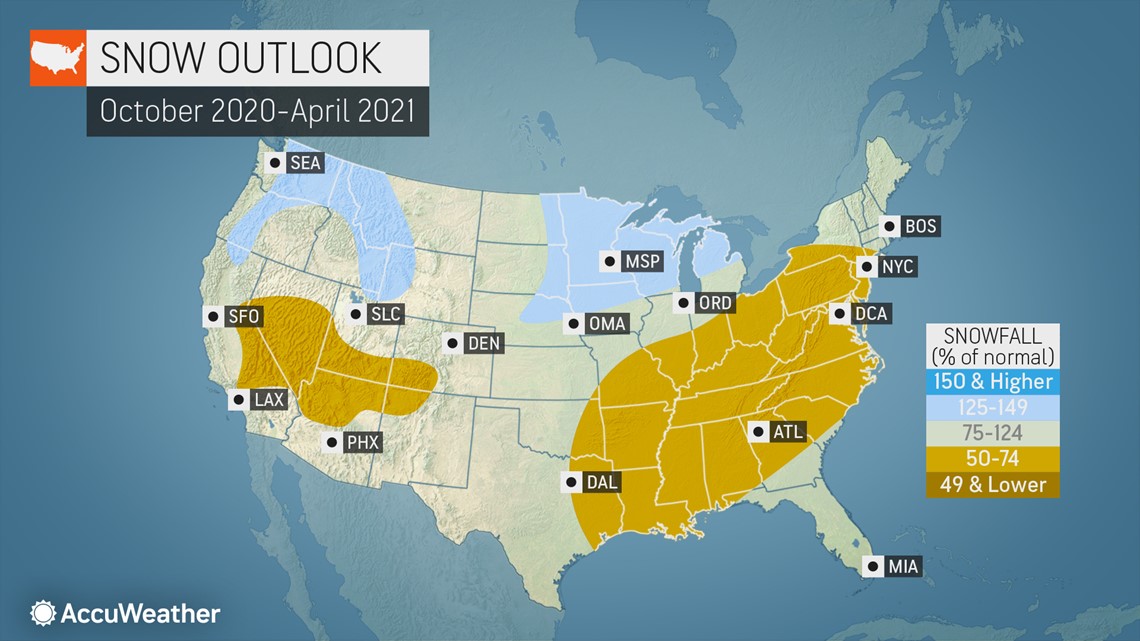 Winter is coming; here's the winter weather forecast for around the