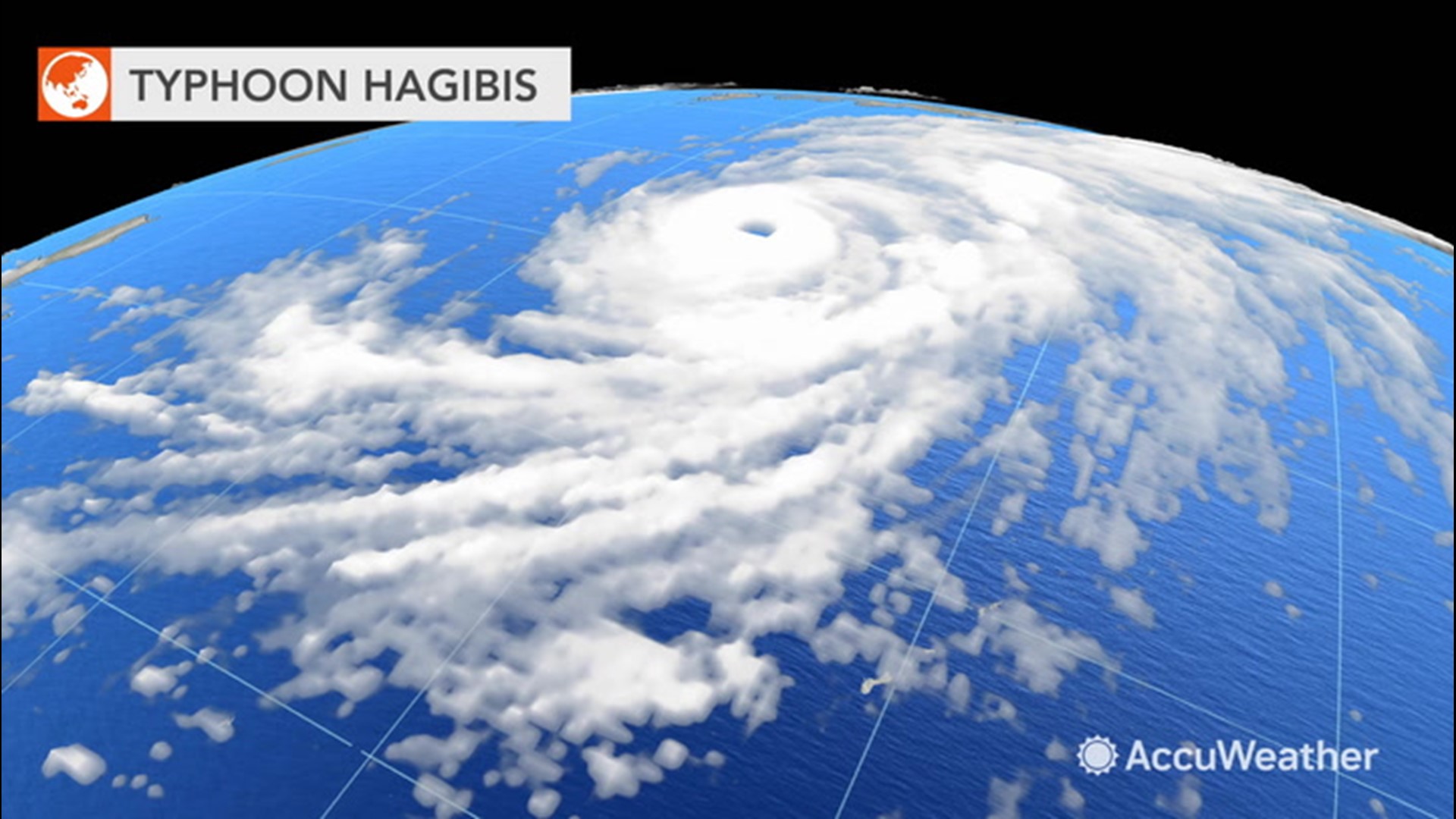 Typhoon Hagibis is forecast to strike Japan later this week and it may still be producing winds equal to a Category 3 major hurricane.