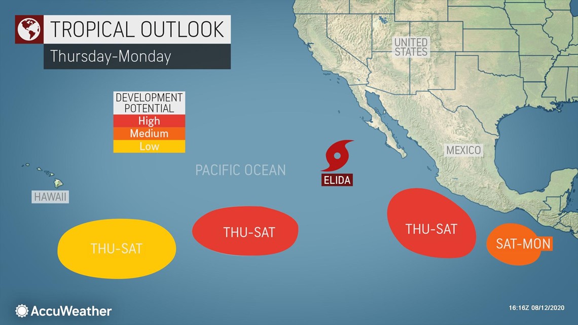 East Pacific To Go Wild With Tropical Activity As Latest Hurricane Fades Wusa9 Com