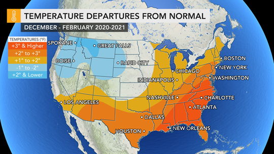 Winter Is Coming; Here's The Winter Weather Forecast For Around The ...