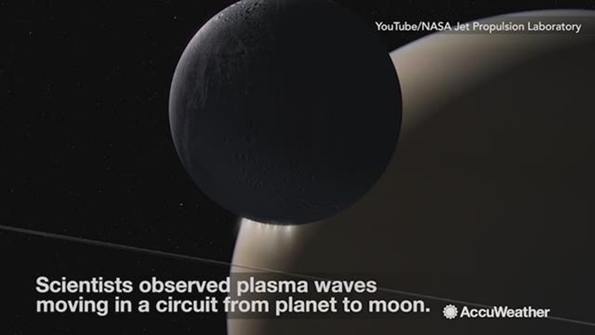 During the Cassini's final mission, the spacecraft was able to record radio emissions from Saturn to its moon Enceladus that were then recorded into audio.  Here are some of the sounds produced in the flyby that are being called sounds of Saturn.