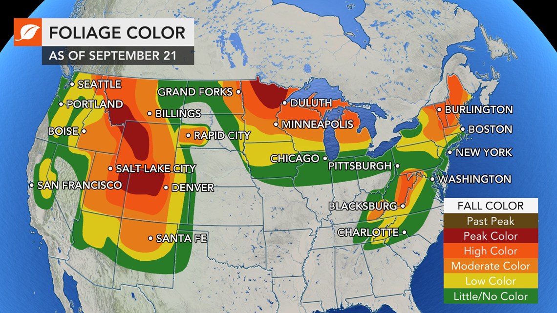 Fall Foliage Prediction 2020 How To Enjoy Fall Colors In 2020 | Wusa9.Com