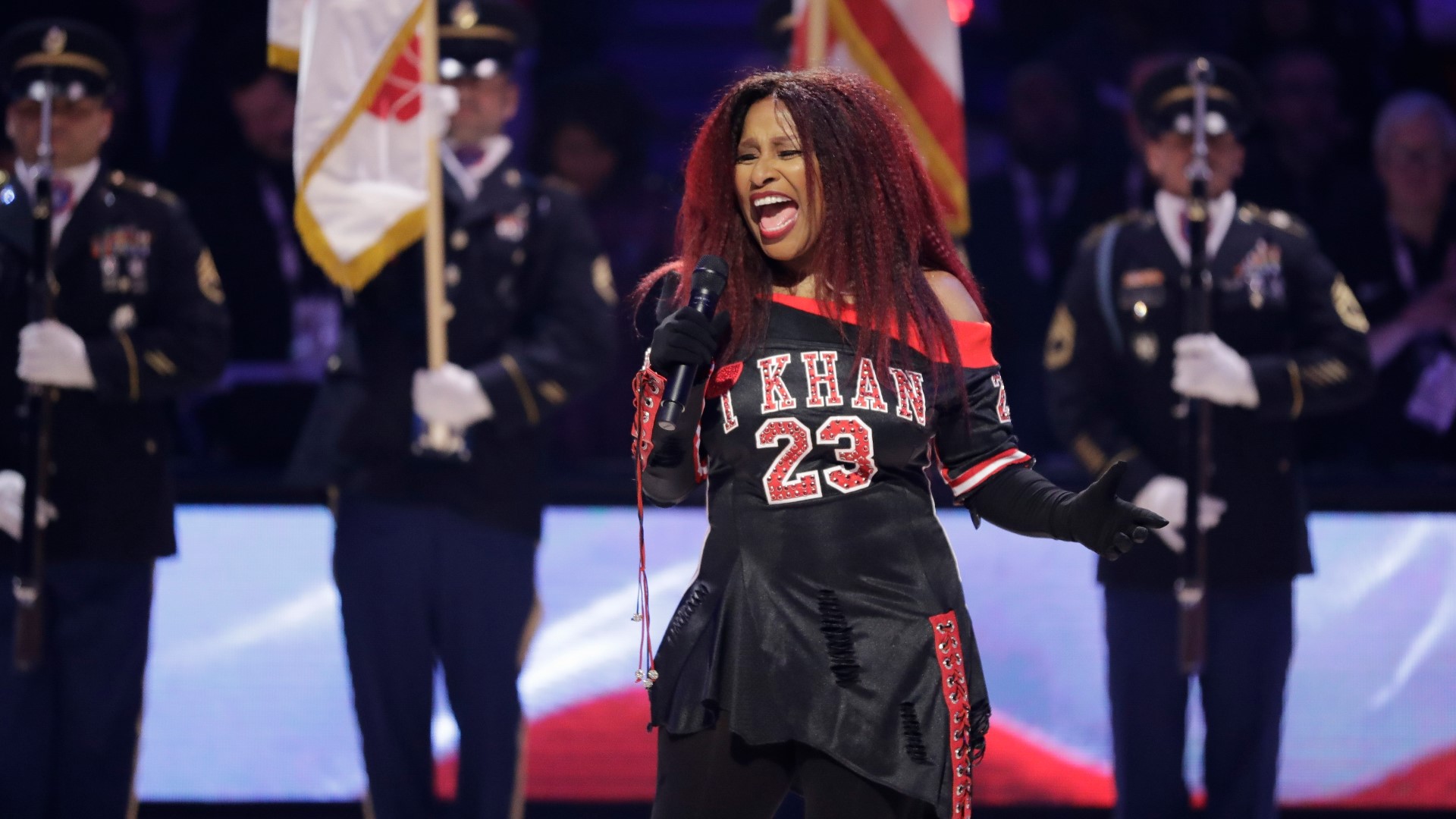 Chaka Khan's NBA AllStar National Anthem sparks strong opinions