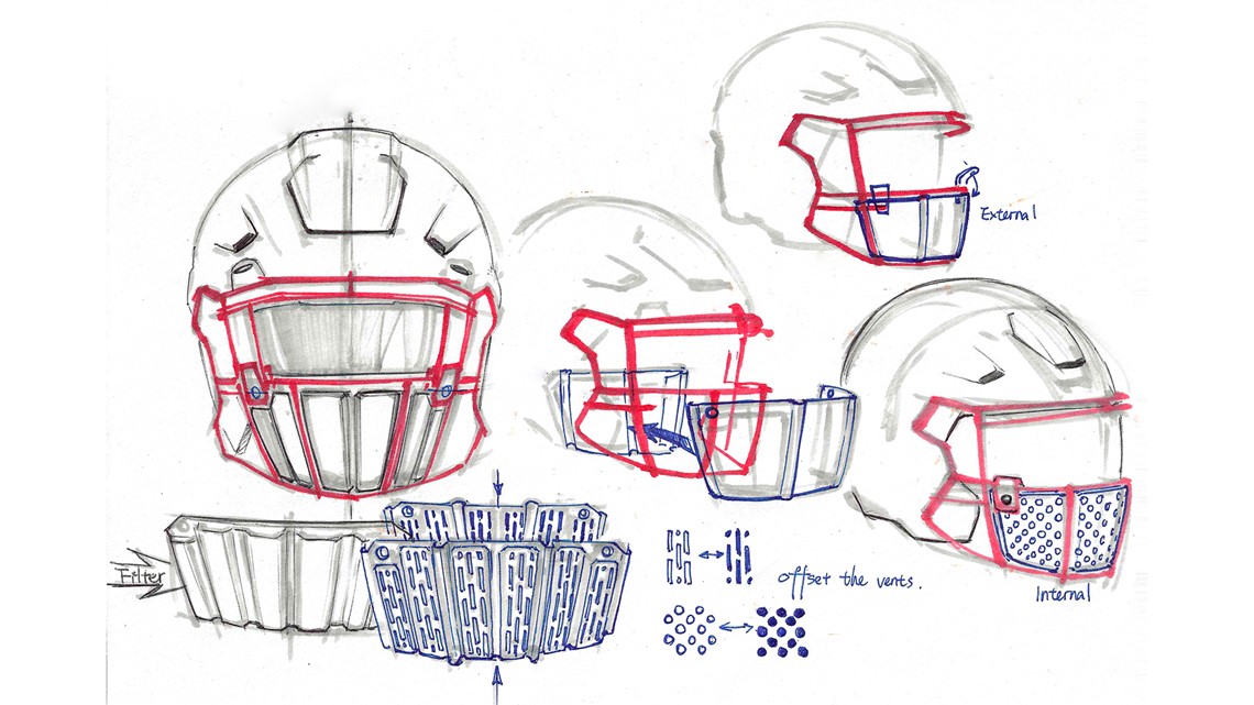 NFL, Oakley create coronavirus face shield for helmets 