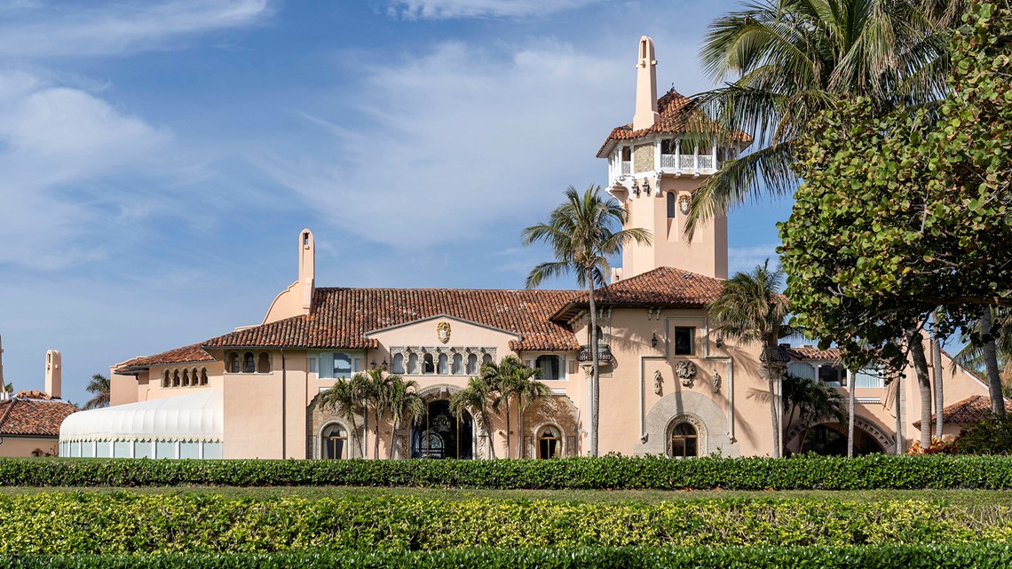 FBI searching Mar-a-Lago, Trump says