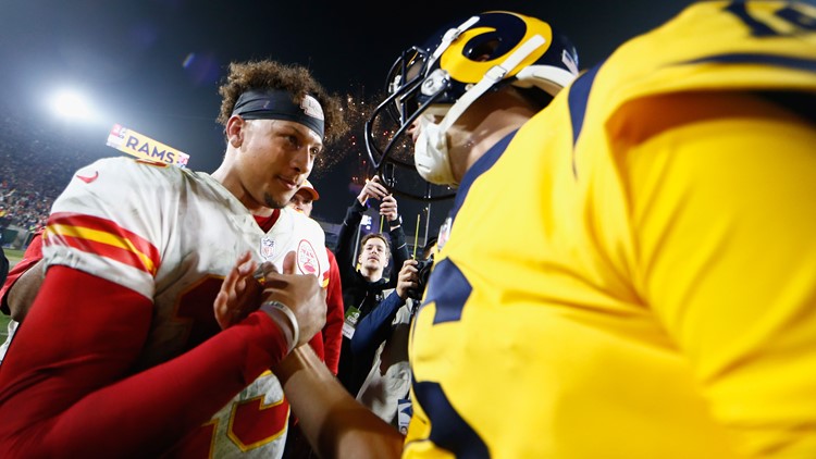 Los Angeles Rams outscore Kansas City Chiefs 54-51 in Monday night