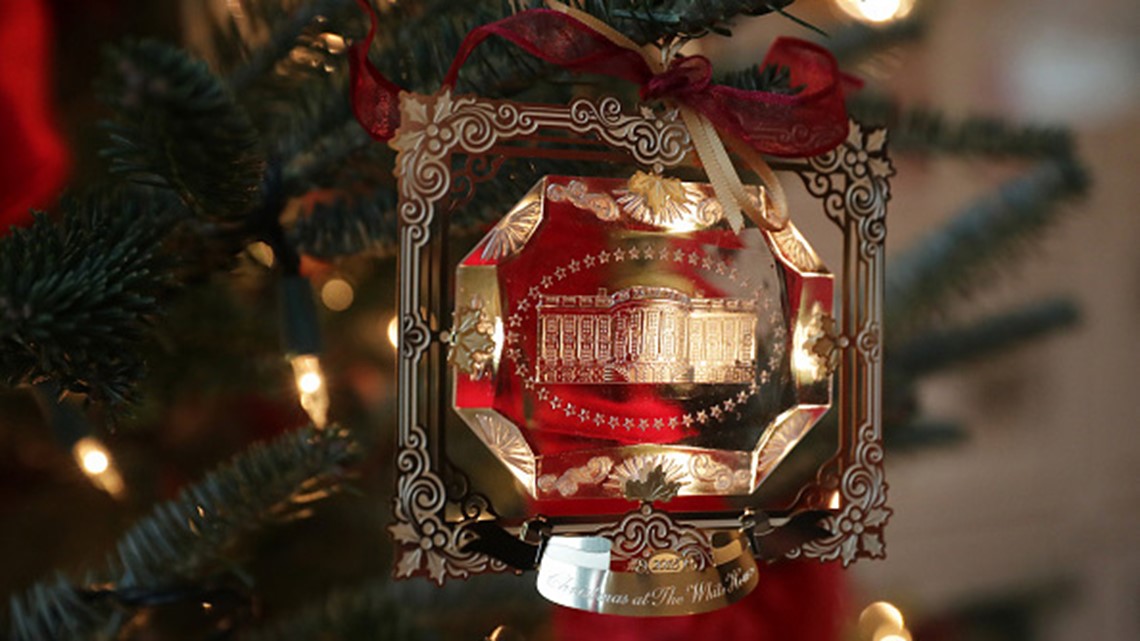 President Trump's 1st White House Christmas, Artist's Representation, #1 in  New Ongoing Presidents Bobble Series, Limited to 750, President Trump's