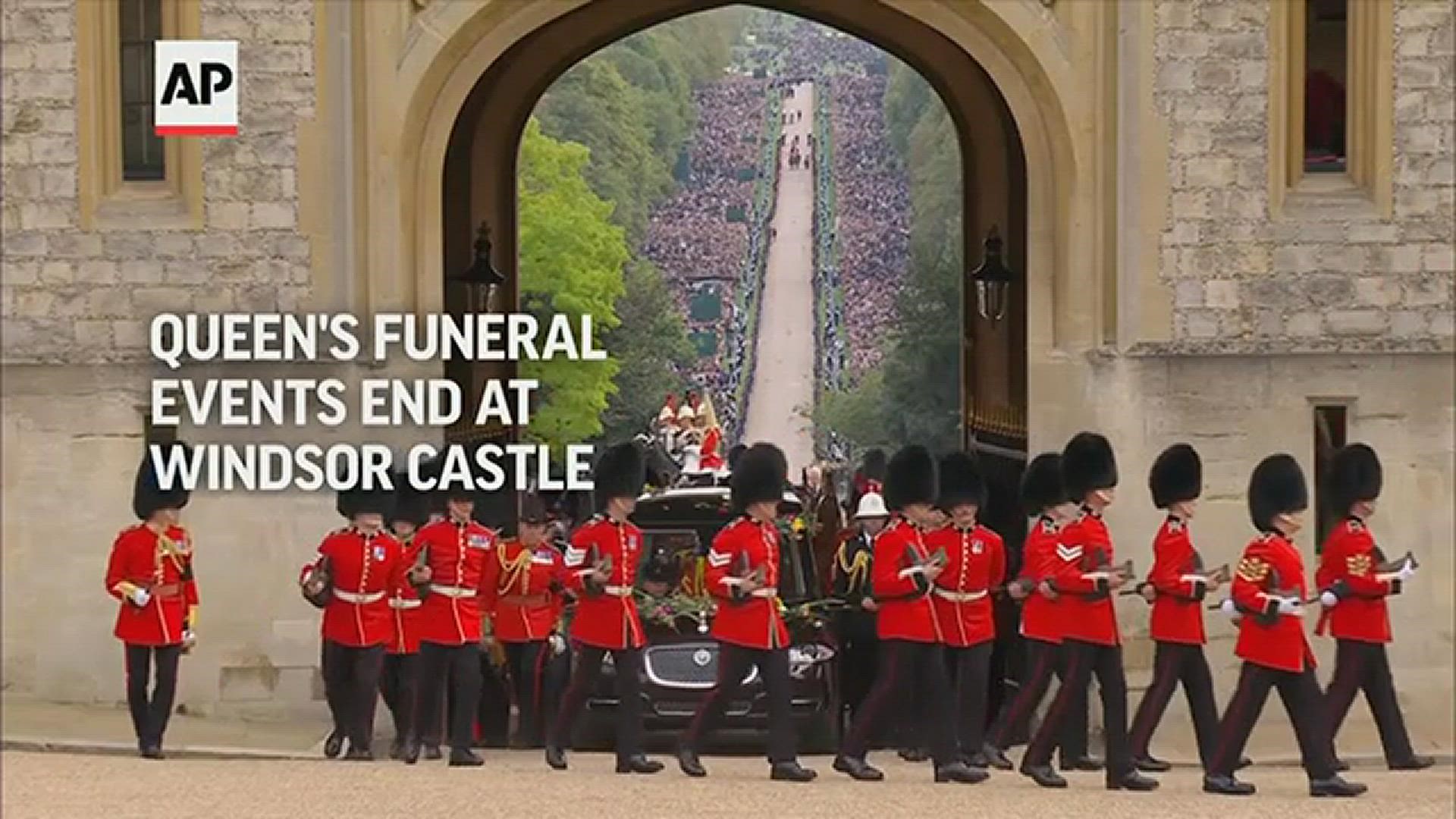 Hundreds of world leaders and dignitaries attended the funeral service while tens of thousands of people lined the streets in central London to pay their respects.