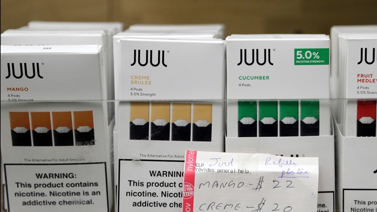 Juul halts sales of fruit, dessert flavors for e-cigarettes | wusa9.com Juul halts sales of fruit, dessert flavors for e-cigarettes | wusa9.com