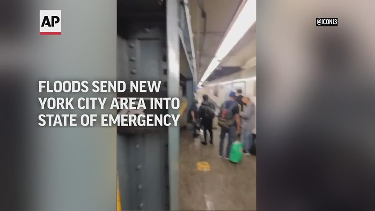 Floods from Ida send New York City into state of emergency