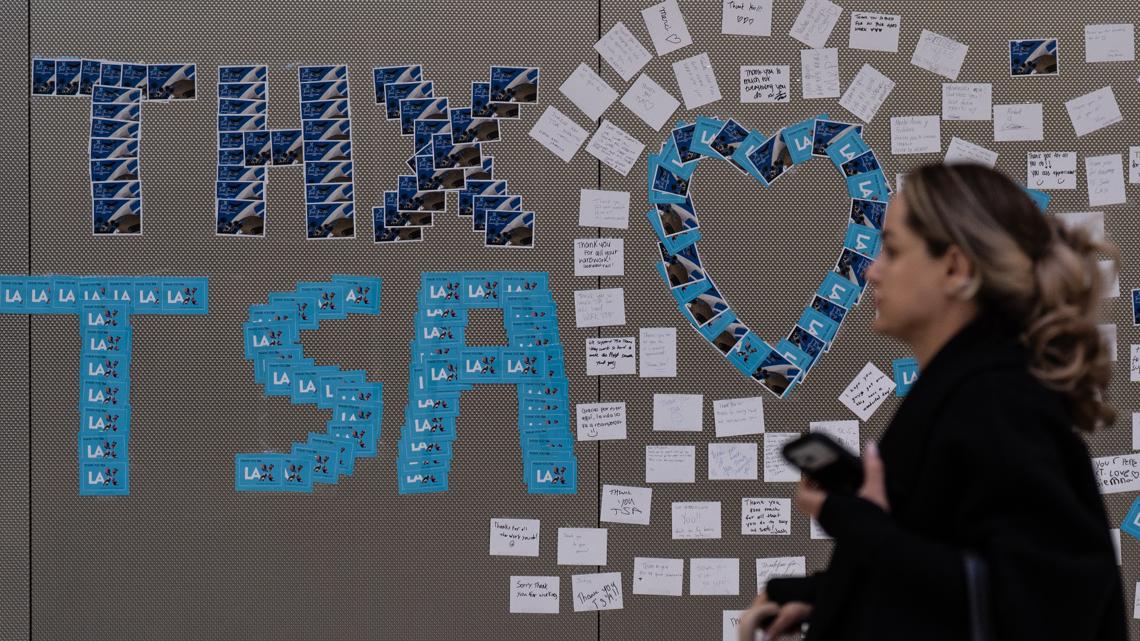 Most TSA workers got first paycheck in weeks on Monday, signaling possible relief at airports