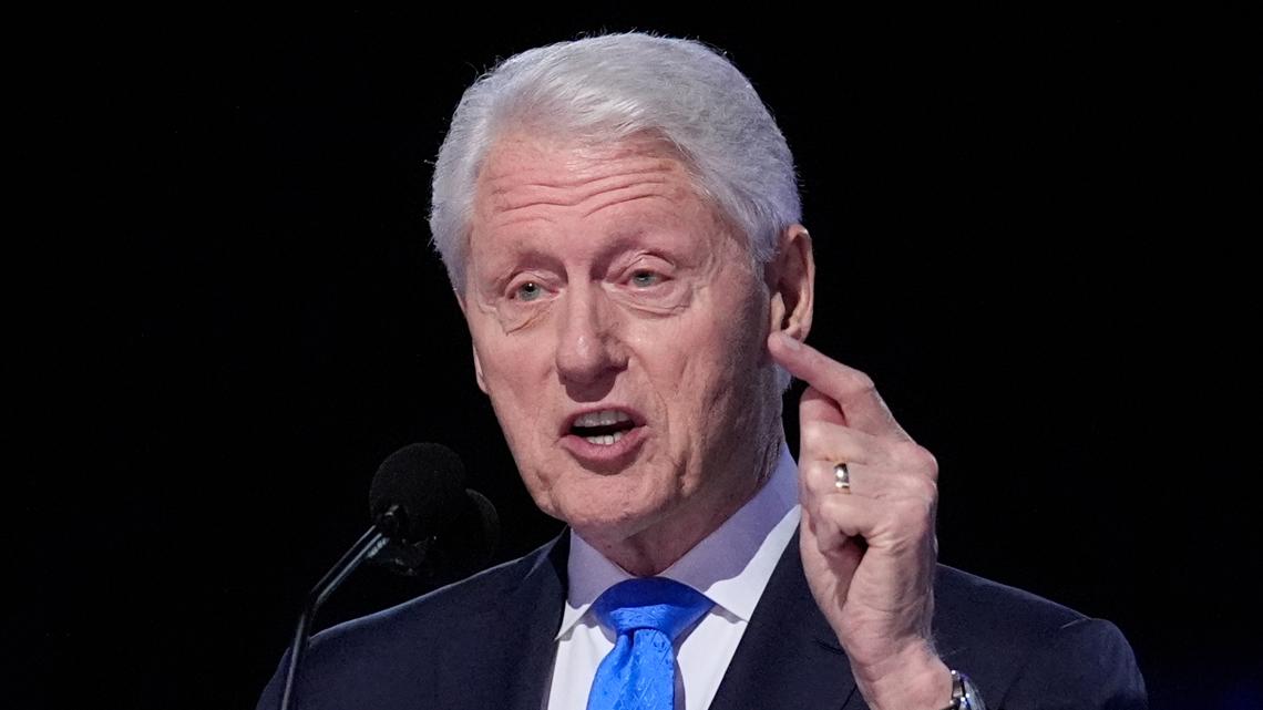 Bill Clinton is hospitalized with a fever but in good spirits, spokesperson says