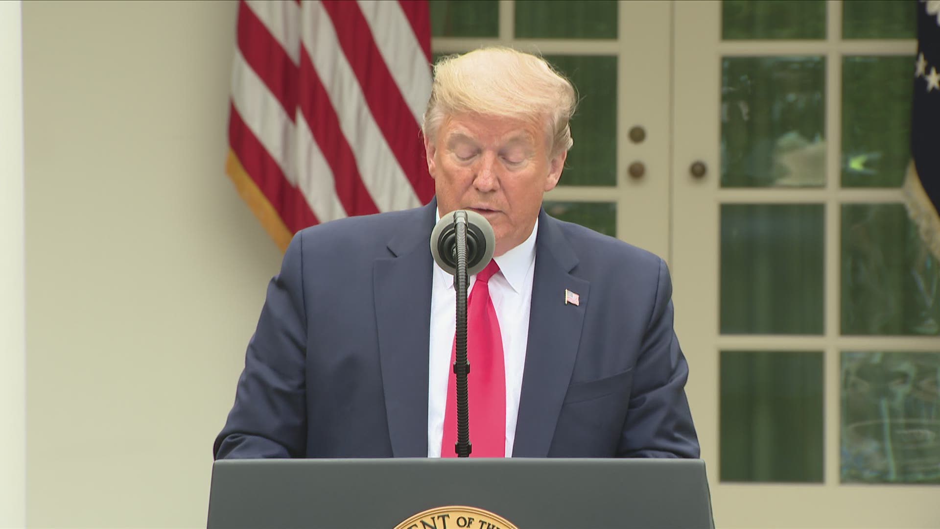 President Trump said Tuesday's he's instructed his administration to stop funding for the W.H.O. while a review over its handling of coronavirus is undertaken.