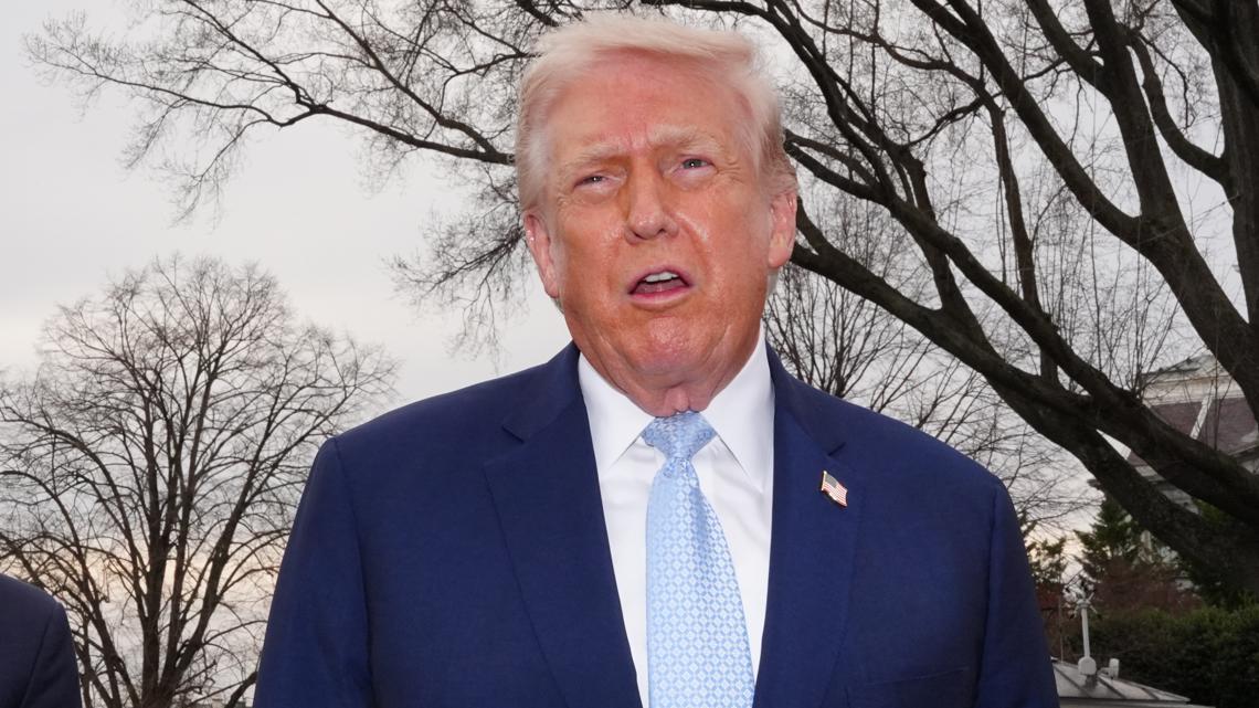 President Trump says he will send ICE officers to airports Monday amid ongoing shutdown