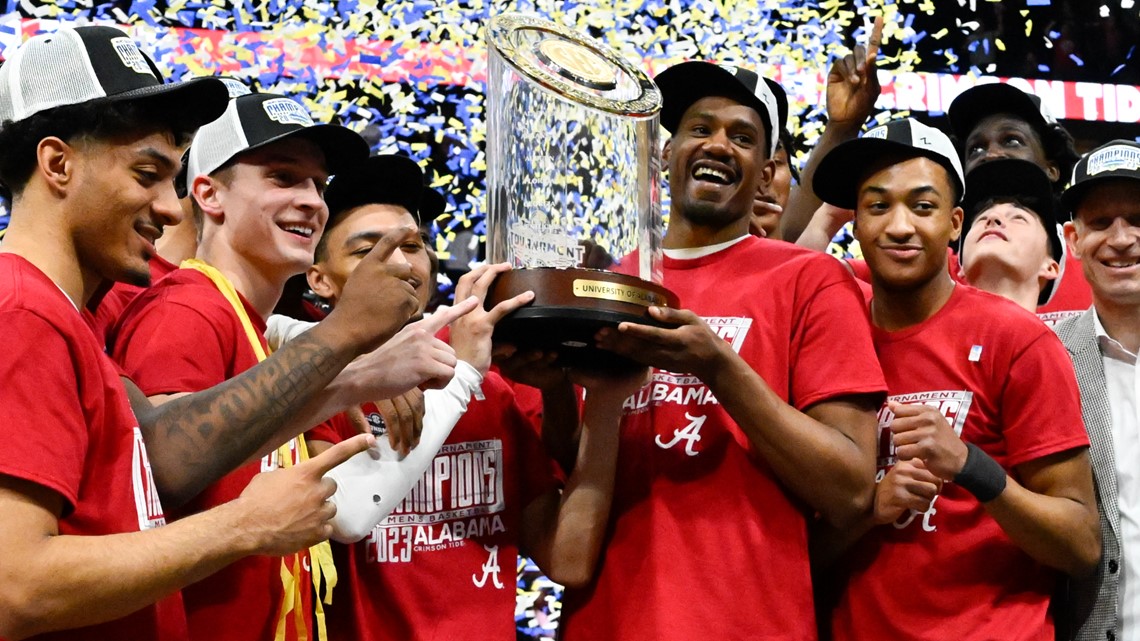 March Madness: Alabama earns No. 1 overall seed for tourney