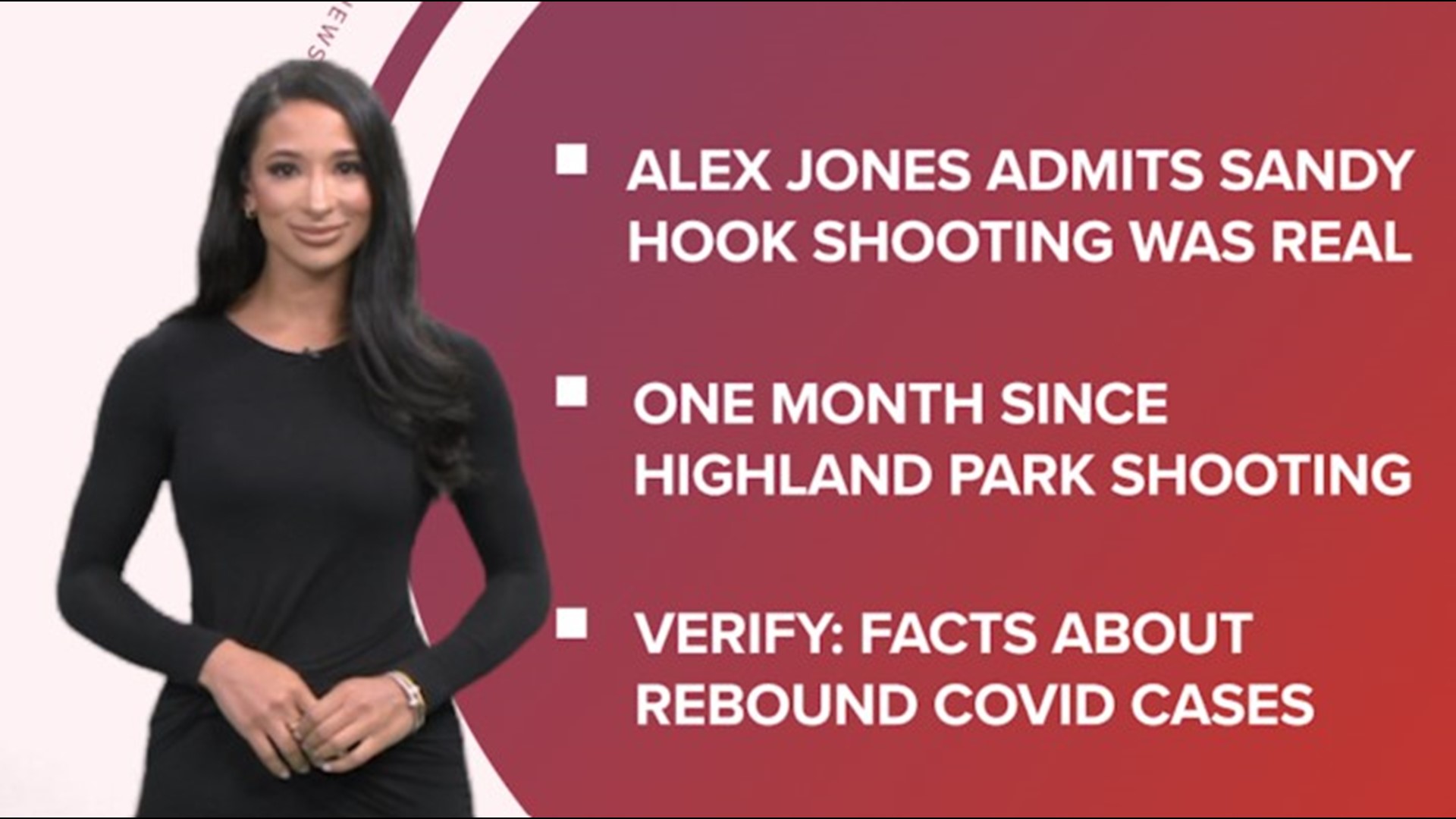 A look at what is happening in the news from Alex Jones admitting the Sandy Hook shooting was real to monkeypox in schools and the NFL pre-season kicking off.