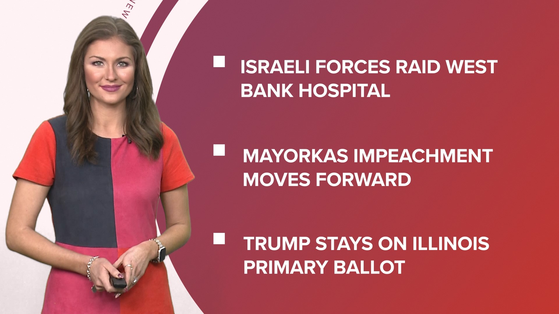 A look at what is happening in the news from Israeli forces raid a West Bank hospital to UPS cutting jobs and a judge void Elon Musk's $56B pay package.