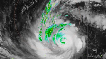 Shelters start to fill in Guam as US territory in Pacific braces for Typhoon Mawar