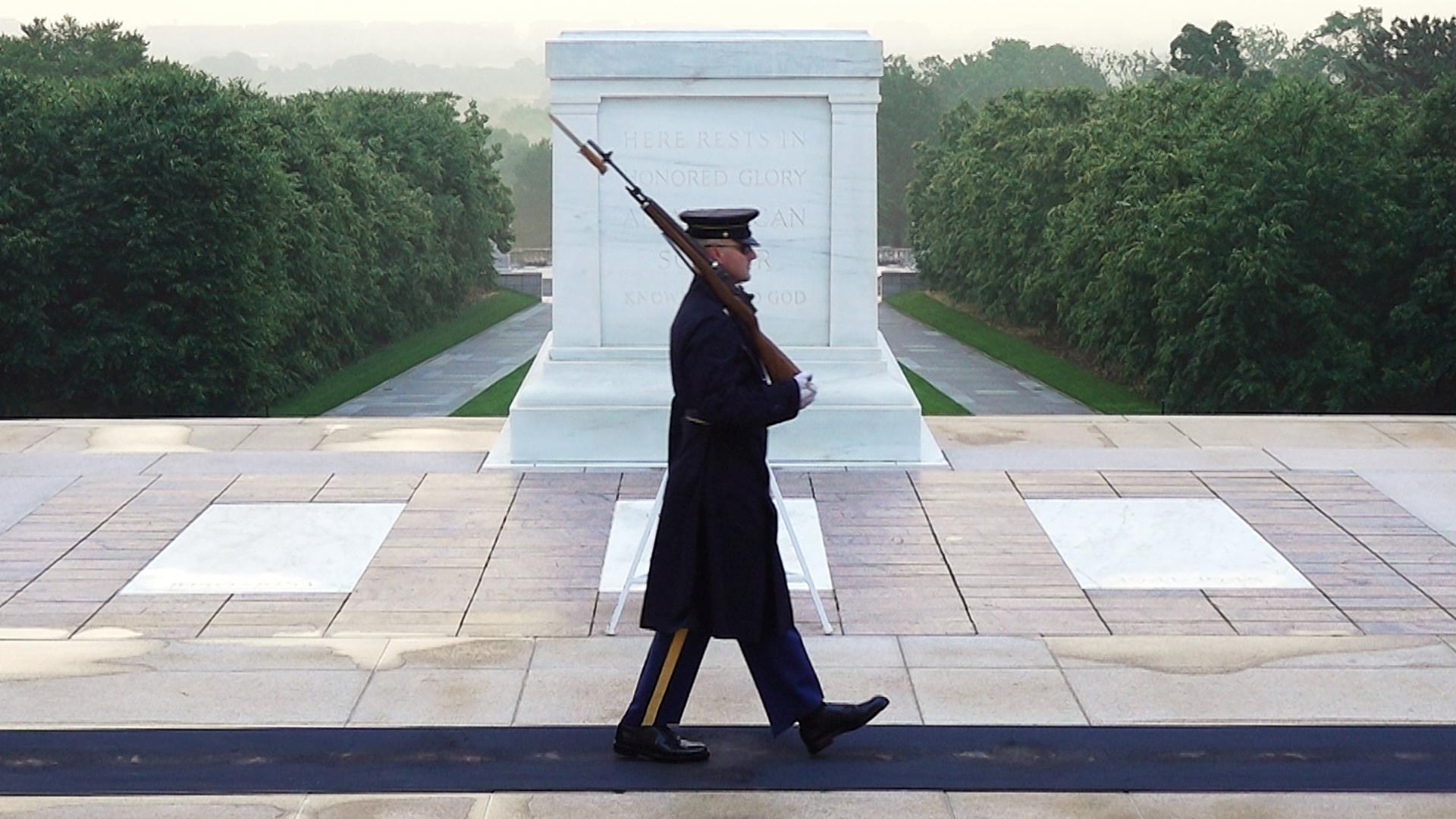 Army Sgt. Andrew Jay will make his final walk guarding the Tomb of the Unknown Soldier at Arlington National Cemetery in June.
