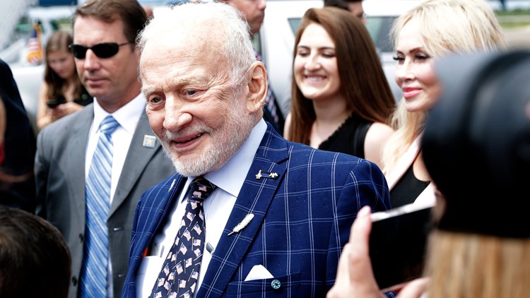 'Excited as eloping teenagers': Buzz Aldrin, 93, announces marriage