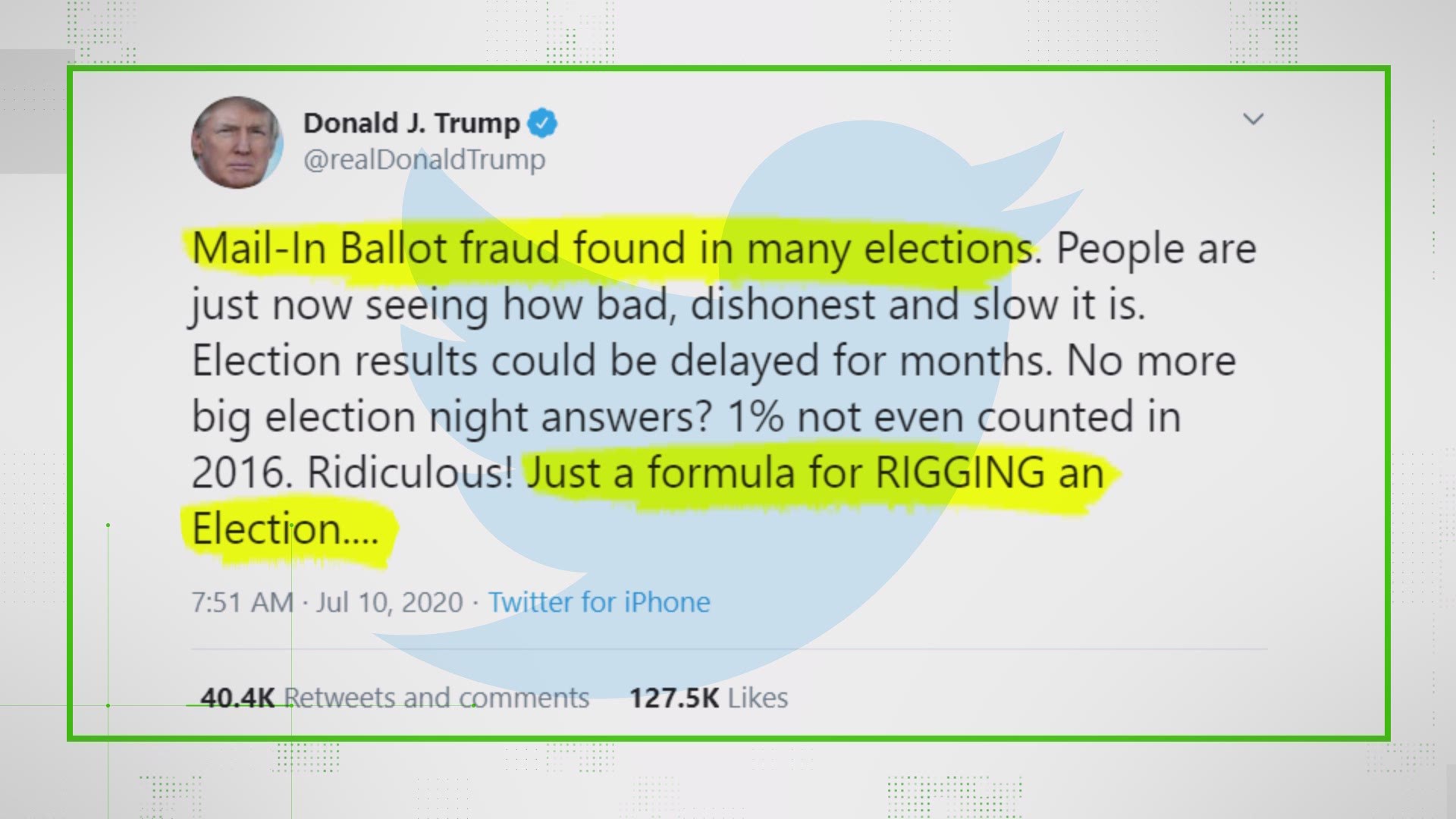 Absentee and mail-in ballots are both ways of voting via the USPS - but politicians have strong claims that one is better.