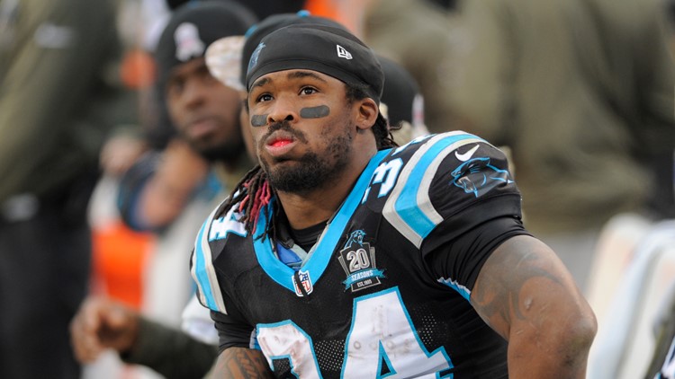 Carolina Panthers head to Baltimore with goggles, healthy DeAngelo Williams