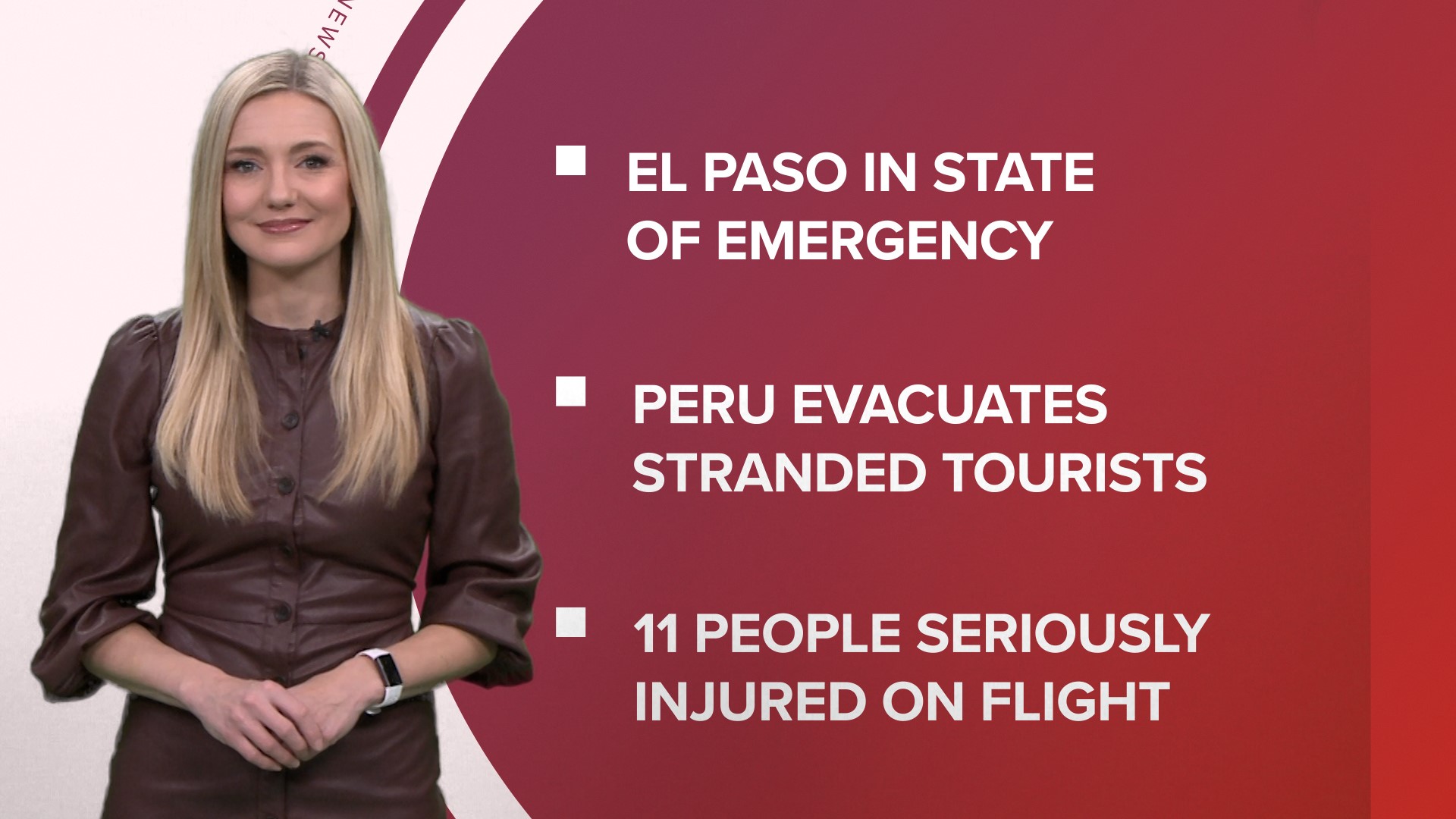 A look at what is happening in the news from El Paso declaring a state of emergency to the start of  Hanukkah and delivery drivers using their own vehicles.