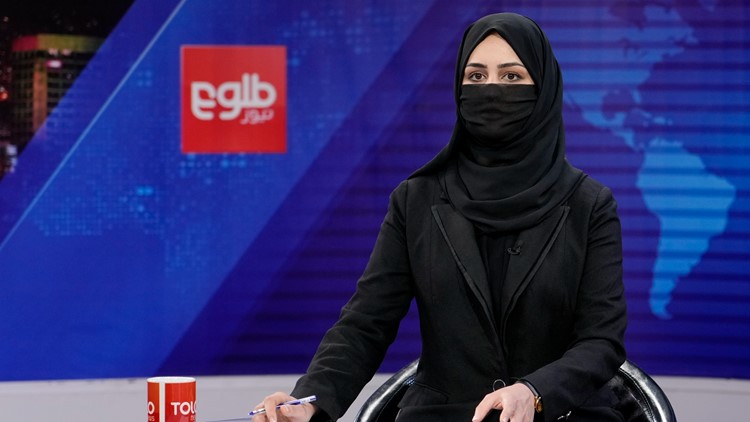 Taliban enforcing face-cover order for female TV anchors