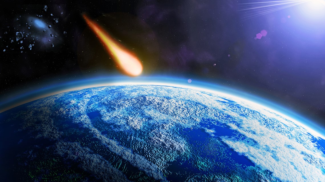 asteroids hitting earth