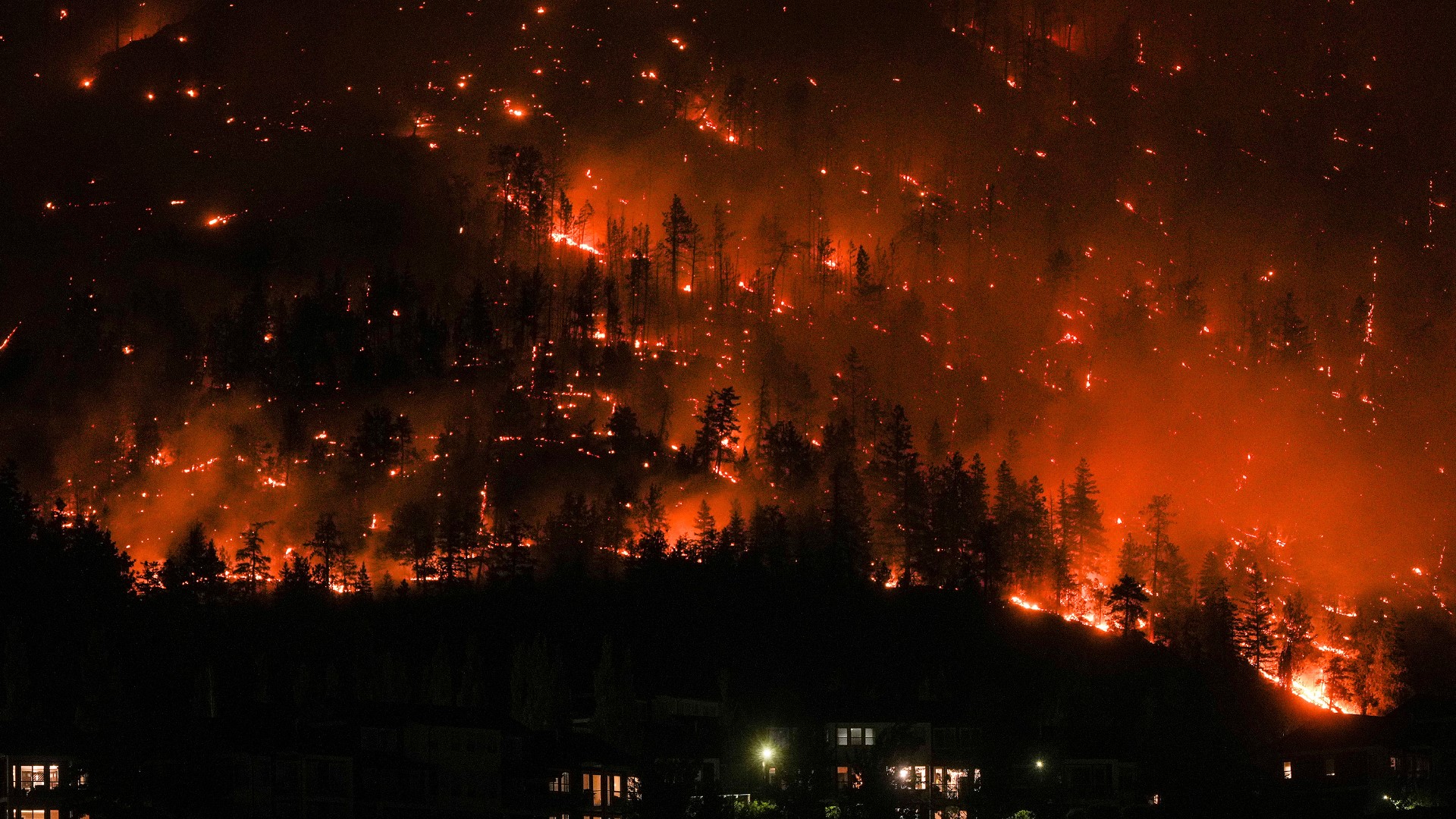 Firefighters are keeping wildfires at bay near the capital of Canada’s Northwest Territories as well as a threatened city in British Columbia.