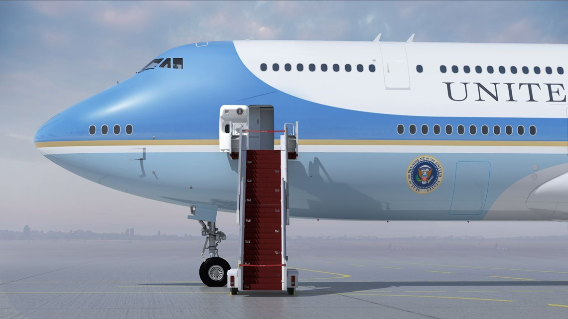 US Air Force unveils new color scheme for Air Force One