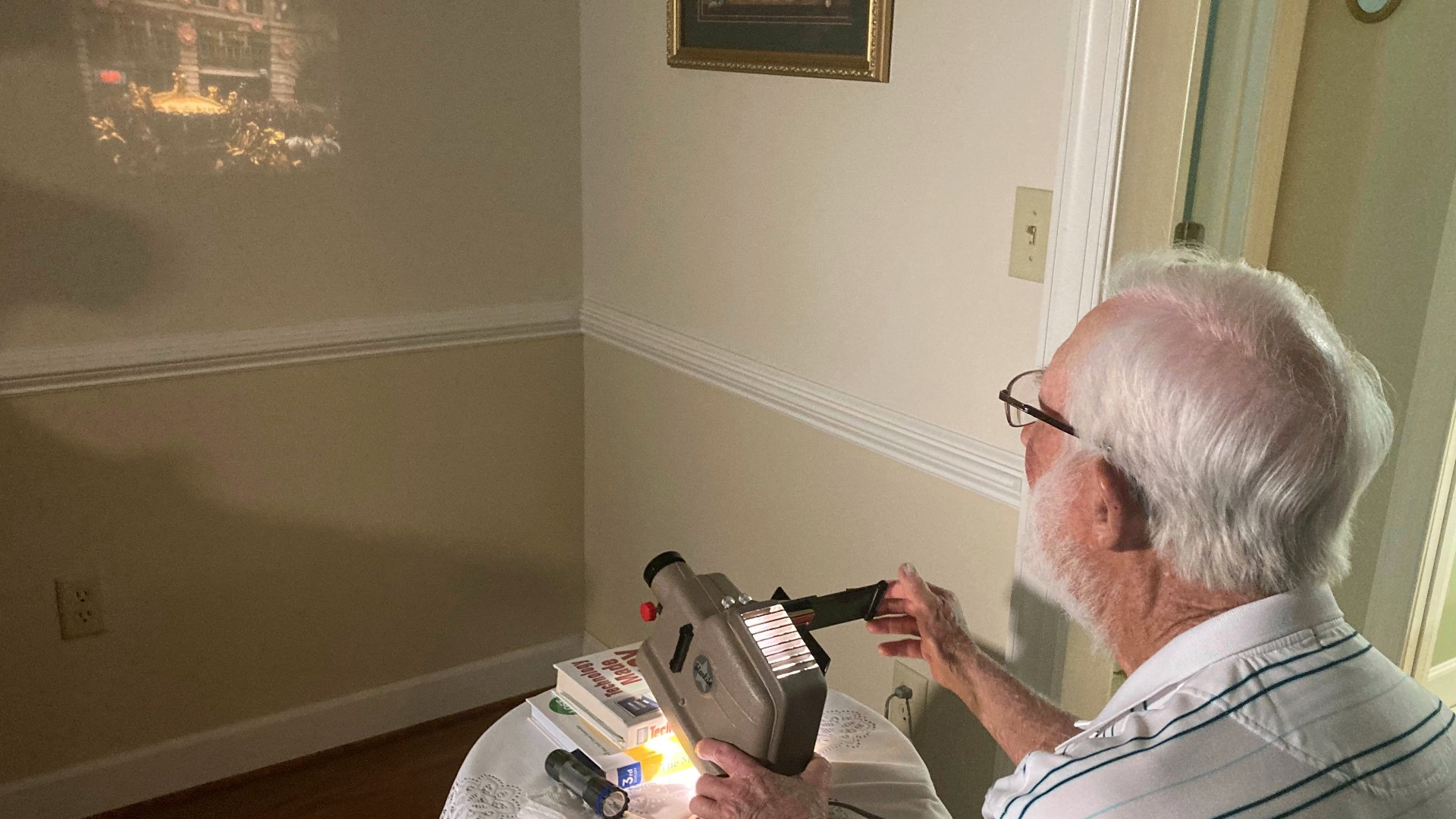 Max Hancock, 89, was an U.S. airman stationed outside of Oxford, England, in 1953 when he and friends traveled to London for Queen Elizabeth II's coronation parade.