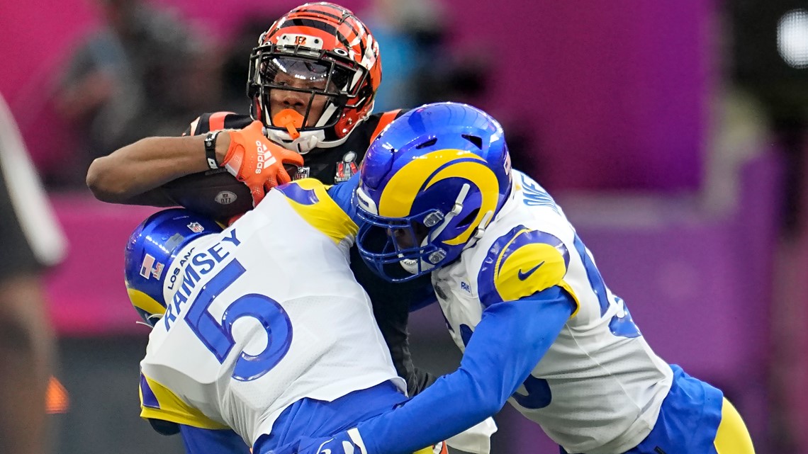 Jalen Ramsey, Andrew Whitworth injury update: Gameday updates for Rams WR,  OT in Super Bowl 2022 - DraftKings Network