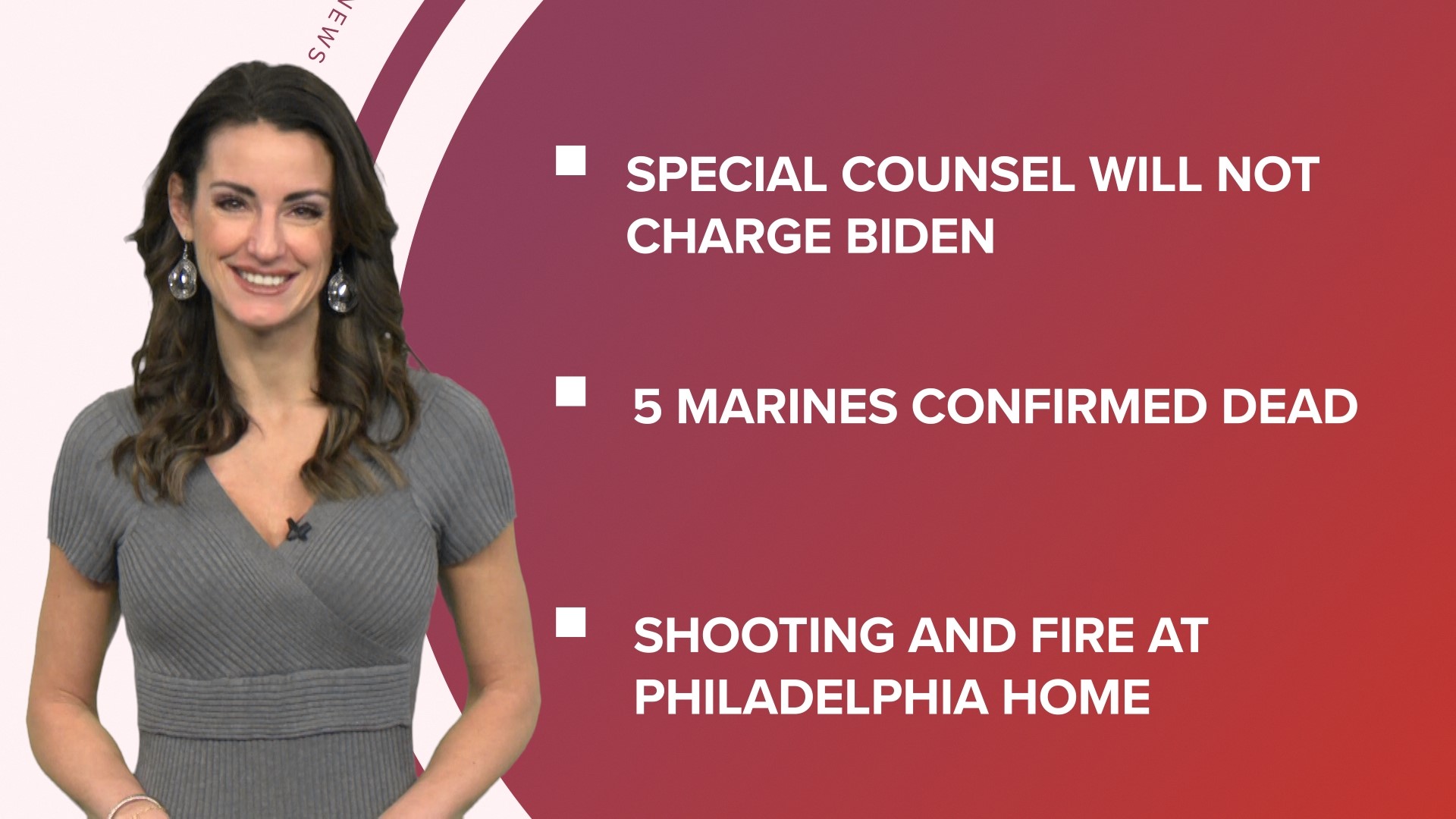 A look at what is happening in the news from the special counsel's report on President Biden's classified documents to a look at the medals for the Olympics.