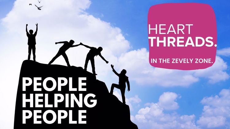 People Helping People | HeartThreads in the Zevely Zone