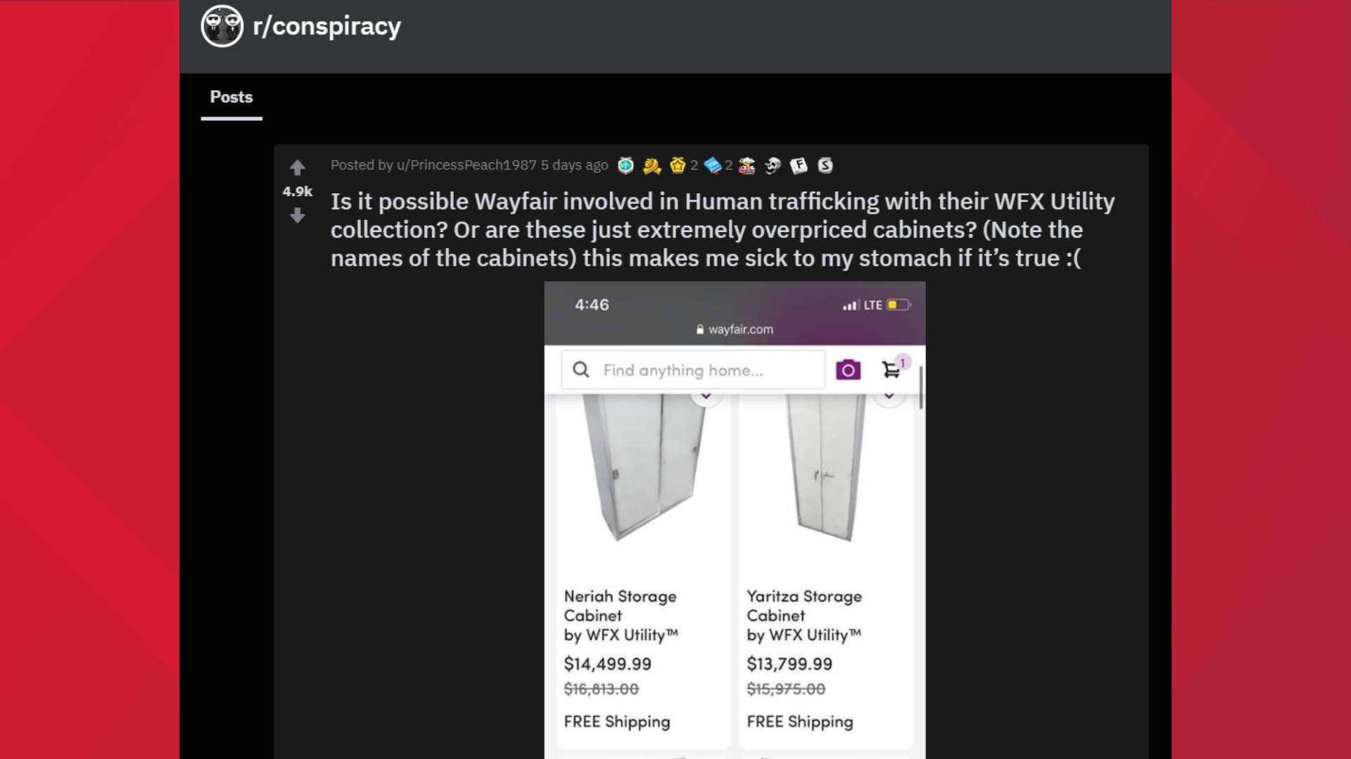 Wayfair Viral Human Trafficking Claims: Here Are The Facts | Wusa9.com