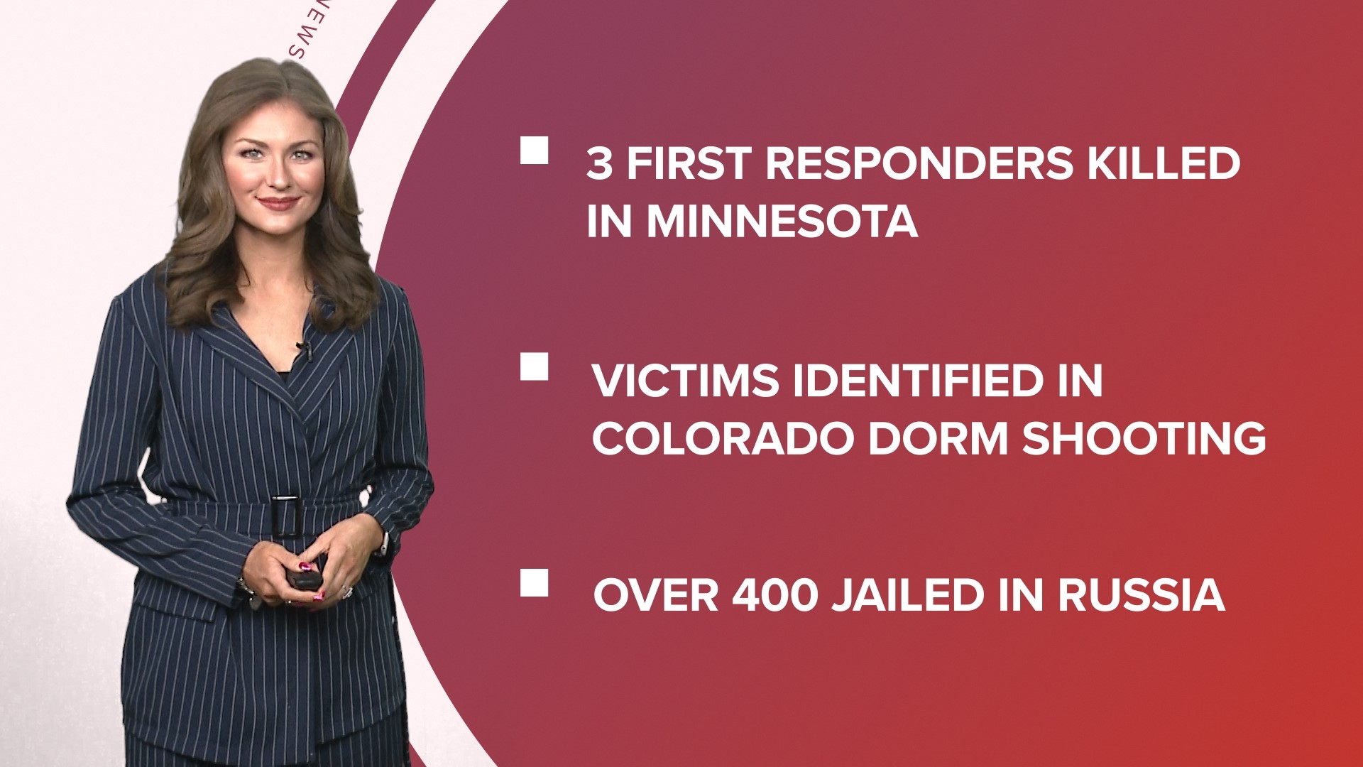 A look at what is happening in the news from 3 first responders killed during a domestic abuse call in Minnesota to a new Coca-Cola flavor and more.