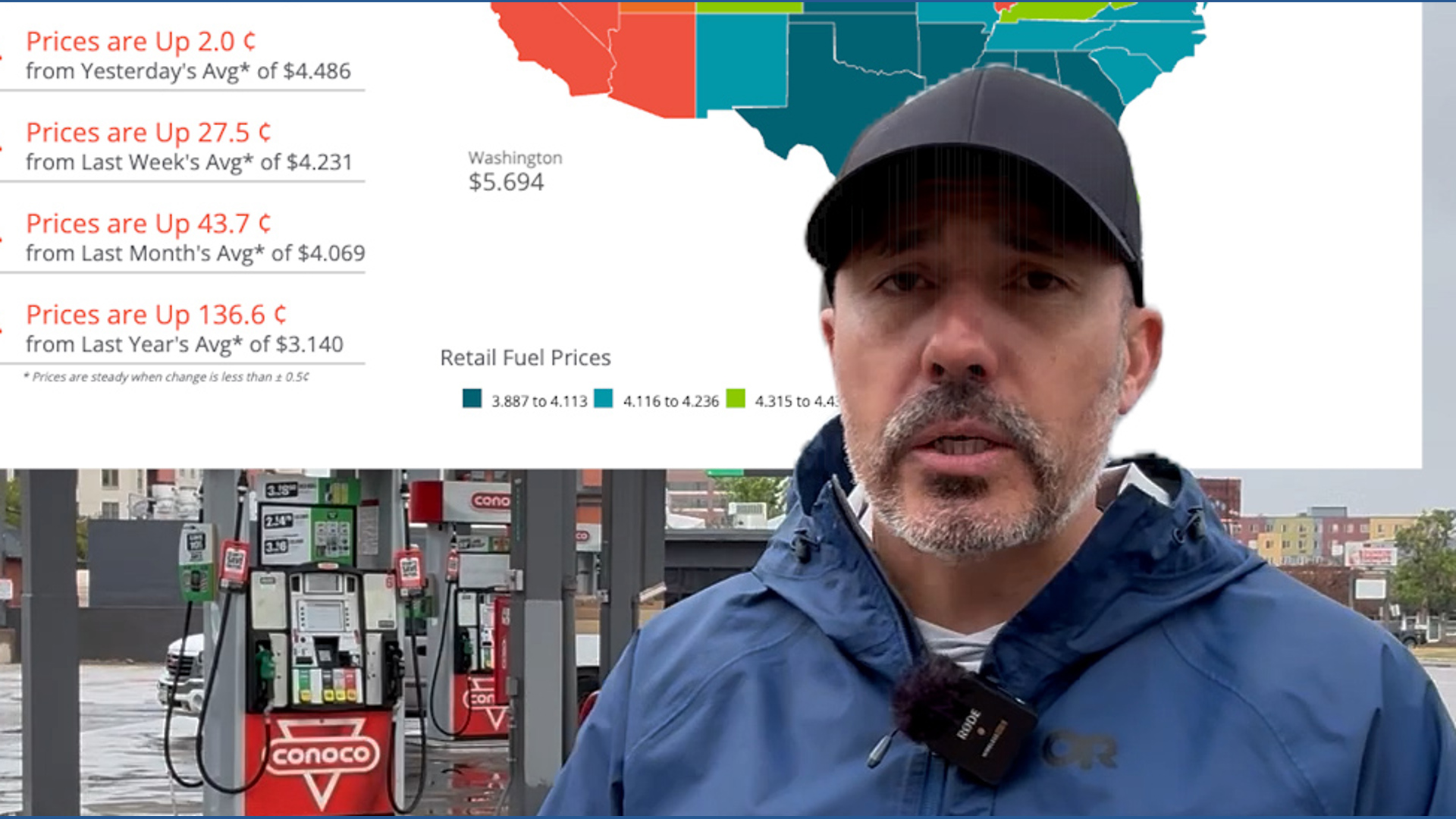Gas prices remain unpredictable amid war with Iran | wusa9.com