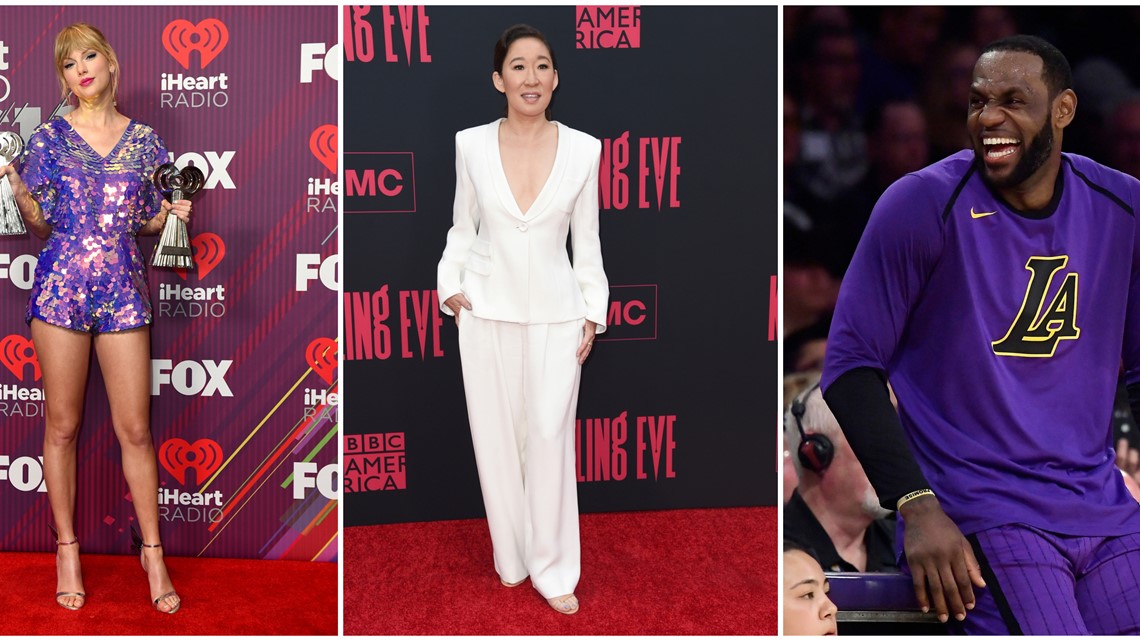 Sandra Oh, Lebron James and Taylor Swift among Time's 100 most ...