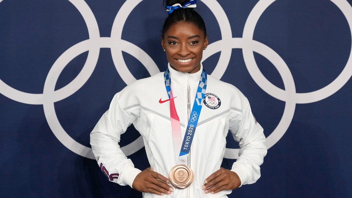 Simone Biles training for the 2024 Olympics, gymnast confirms