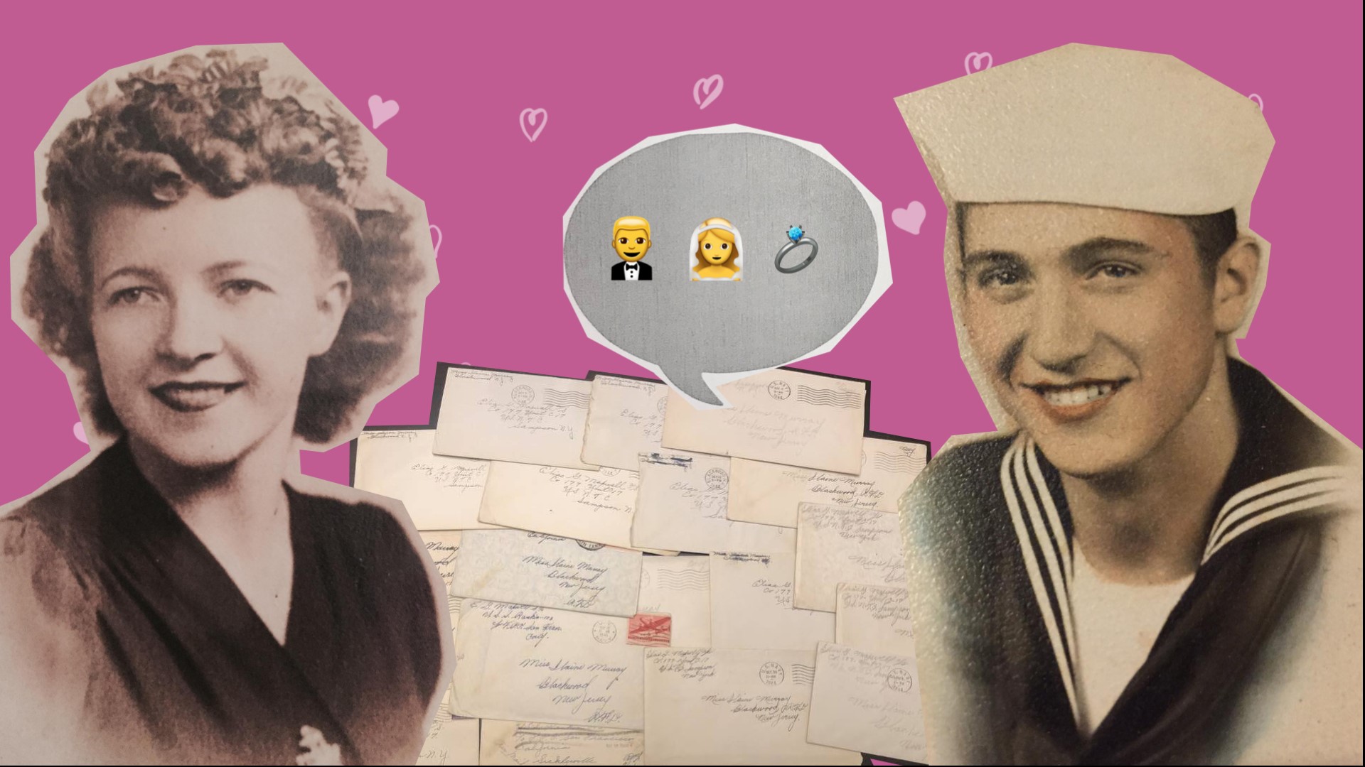 A Love Story In Time Capsule How Wwii Love Letters Brought