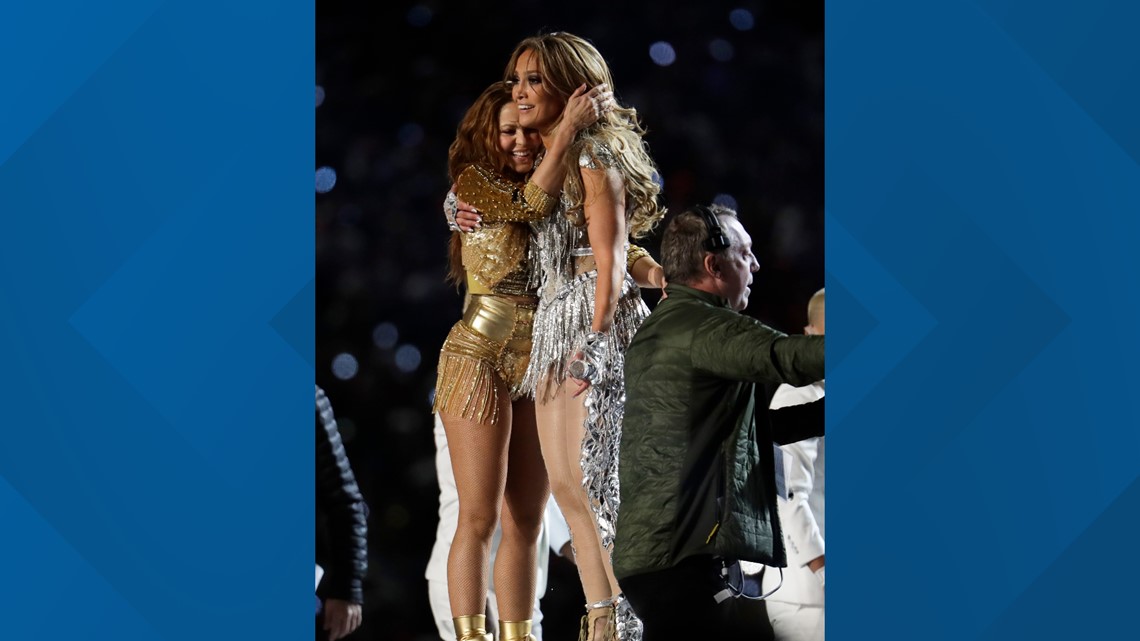 Jennifer Lopez Shakira Super Bowl Tribute To Kobe