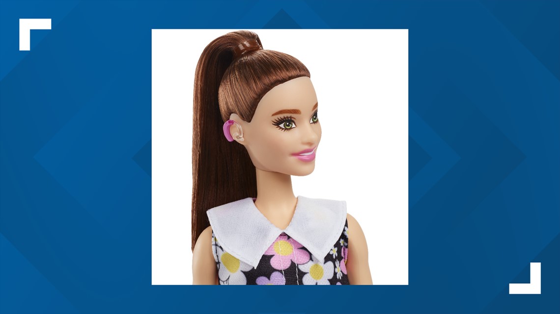 Hearing aid Barbie New lineup for Fashionistas doll line
