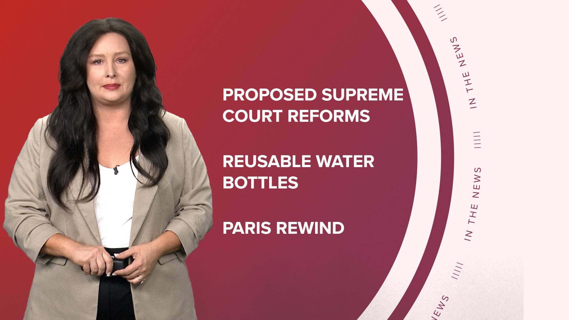 A look at what is happening in the news from proposed Supreme Court reforms and Iowa's abortion ban to are reusable water bottles making you sick.